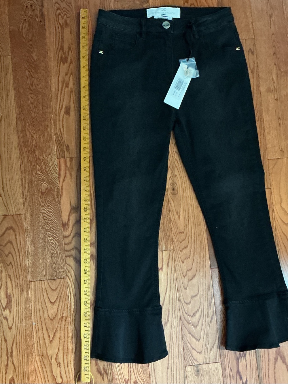 Elisabetta franchi Black Flared Jeans - Picture 4 of 9